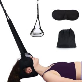 Adjustable Neck Traction Stretcher Strap for Pinched Nerves, Portable and Easy to Use with Release Buckle